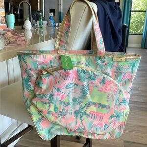 New Lilly Pulitzer tennis bag